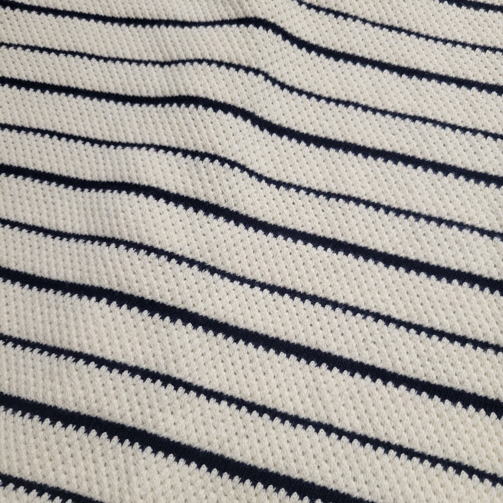 Madewell Cream and Black Striped Button-Up Cardigan - Picture 11 of 11